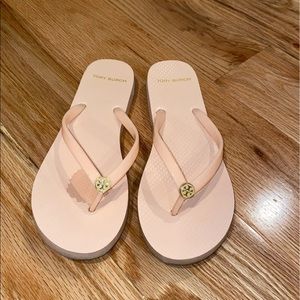 Tory Burch Flip Flops (size 9)